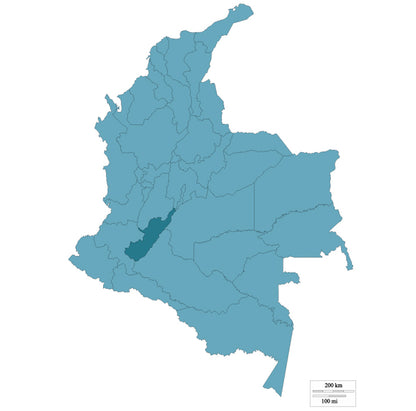 geographic image of Colombia